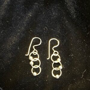 Jenni K Sterling Silver Dangle Earrings